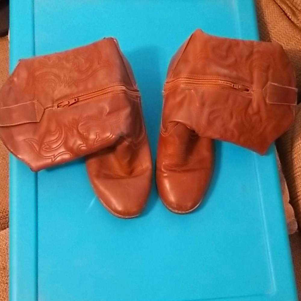Smartfit size 6 Western riding boot, brown